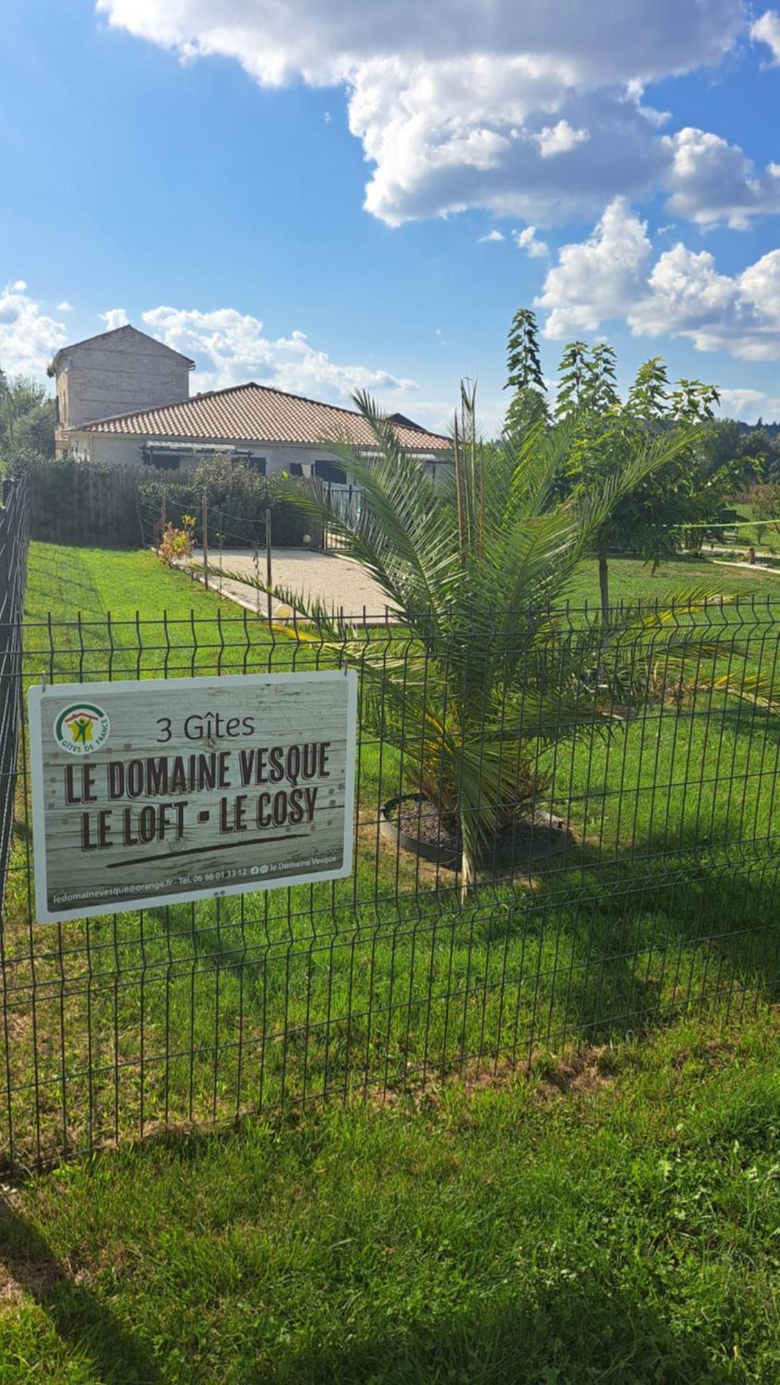Le Domaine Vesque Villa Saint-Pierre-de-Clairac Kültér fotó